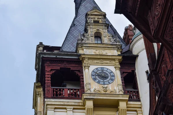 Ana Peles Kulesi Sinaia Prahova Romanya — Stok fotoğraf