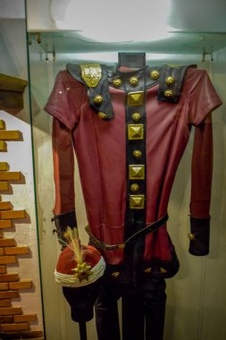 Bran Kalesi, Transilvanya, Romanya 'dan Erkekler İçin Ortaçağ Giyimi