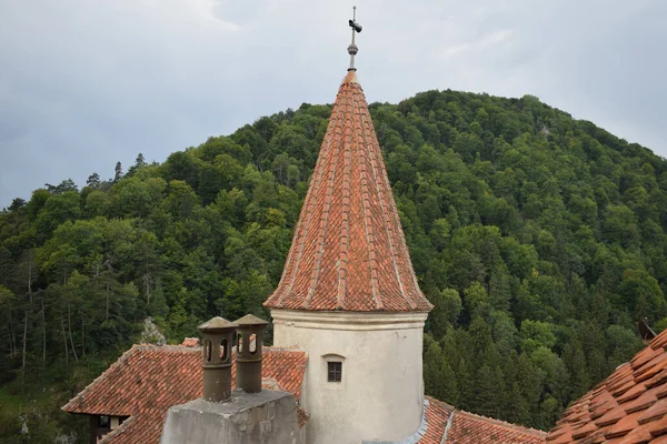 Castelo Bran Castelo Drácula Transilvânia Roménia — Fotografia de Stock