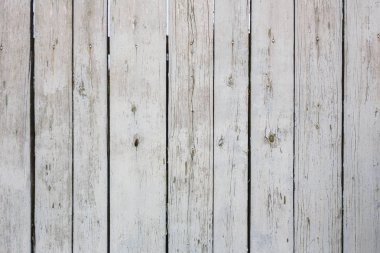 Boyalı beyaz boya panoları eski berbat çit dokusu