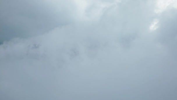 Bergen Verstopt Wolken Timelapse — Stockvideo