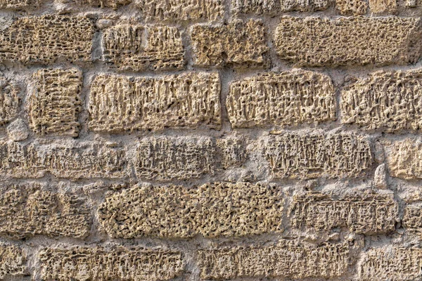 Wall of stone blocks — Stock Photo, Image