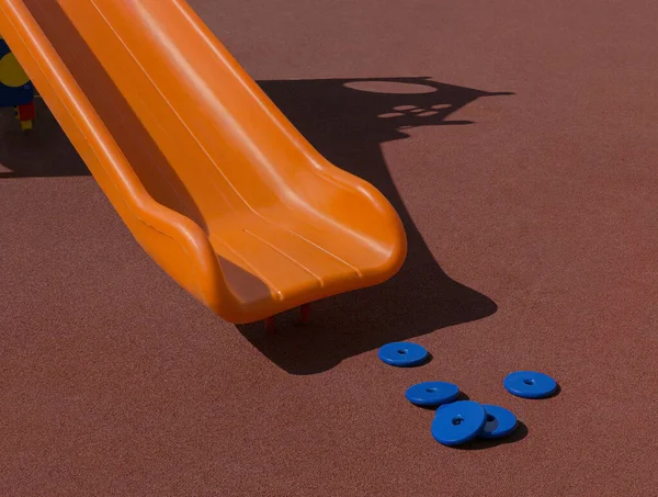 Slide on playground — Stock Photo, Image