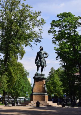 Anıt Peter ı Kronstadt Petrovskiy Parkı, Rusya'nın merkezi