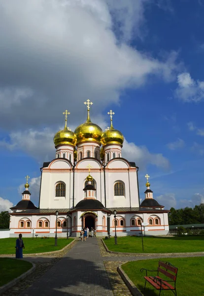 Valdai Iversky Bogoroditsky Svyatozozersky Monastery Orthodox Male Monastery Selvitsky Island — Stock Photo, Image