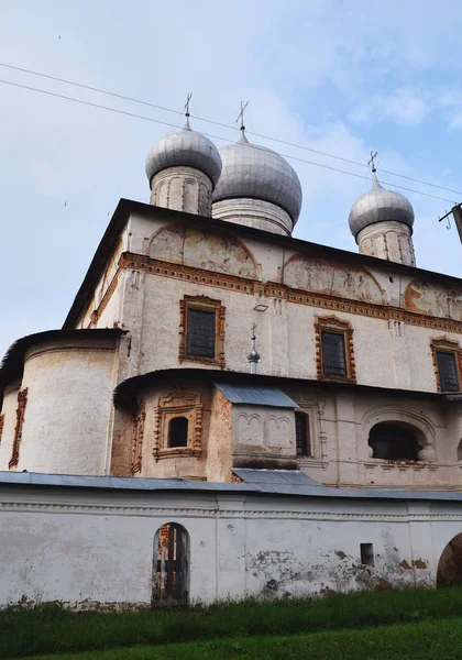 Veliky Novgorod Oroszország Znamensky Székesegyház — Stock Fotó