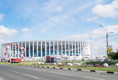 27 Ağustos, Rusya, Nizhny Novgorod, Oktaki spor stadyumu