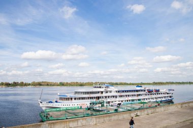 27 Ağustos, Rusya, Nizhny Novgorod, Volga nehri seti