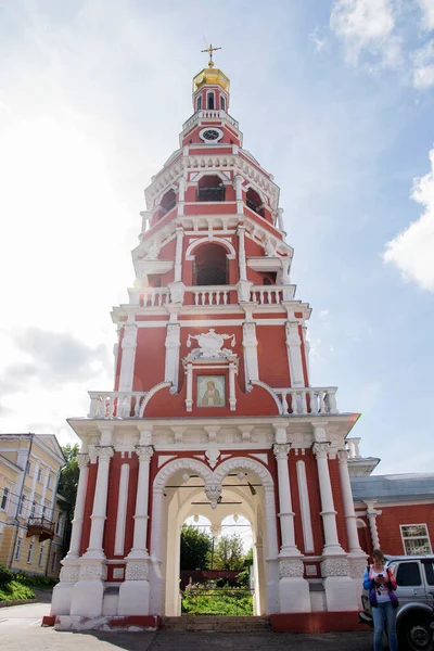 Augusti Ryssland Nizjnij Novgorod Katedralen Den Heligaste Theotokos — Stockfoto