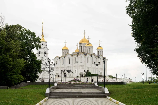 2020 Augusztus Oroszország Vlagyimir Holy Uspensky Cathedral Cathedral — Stock Fotó