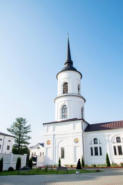 30 Ağustos 2020, Rusya, Kaluga, Tanrı 'nın Annesi Kaluga Simgesi Manastırı