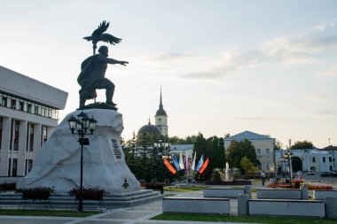 30 Ağustos 2020, Rusya, Kaluga, Ivan 3 anıtı - Rusya tarihindeki ilk Çar Ivan anıtı.