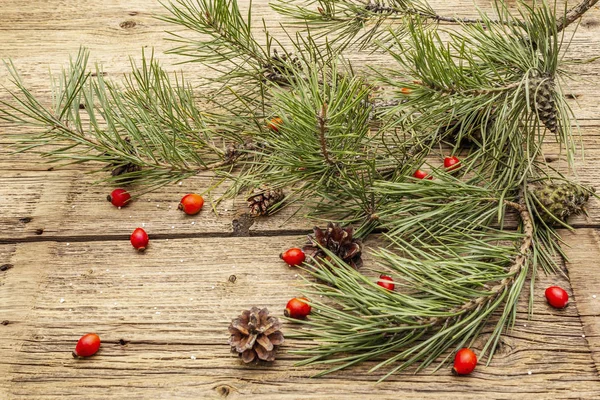 Año Nuevo y Navidad viejas tablas de madera de fondo —  Fotos de Stock