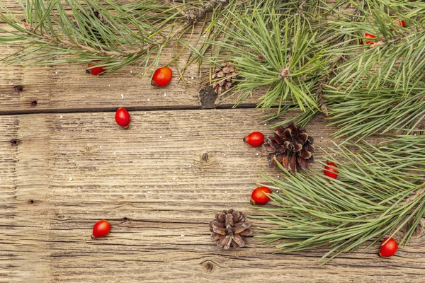 Año Nuevo y Navidad viejas tablas de madera de fondo —  Fotos de Stock