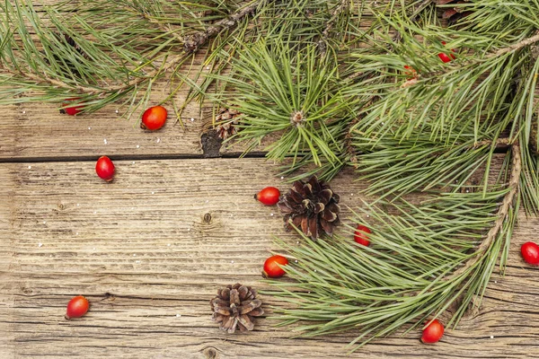 Año Nuevo y Navidad viejas tablas de madera de fondo —  Fotos de Stock