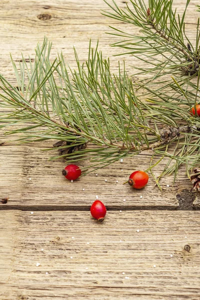 Año Nuevo y Navidad viejas tablas de madera de fondo —  Fotos de Stock