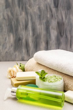 Sağlıklı ve güzel kaplıca çiçeği konsepti