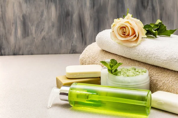 Healthy and beauty spa flower concept