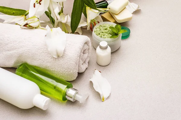 Concepto de flor de spa saludable y belleza —  Fotos de Stock