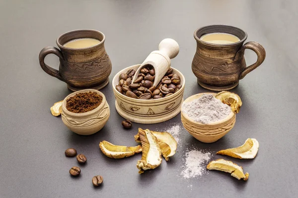 Mushroom Chaga Coffee Superfood Trend.