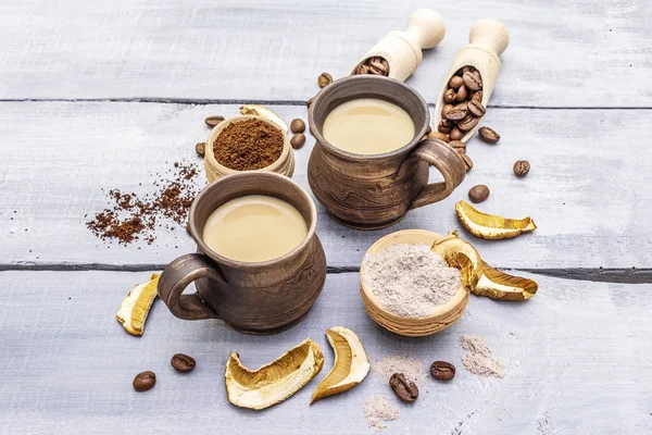 Mushroom Chaga Coffee Superfood Trend.