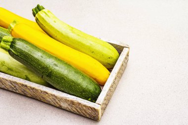 Renkli kabak çeşitleri.