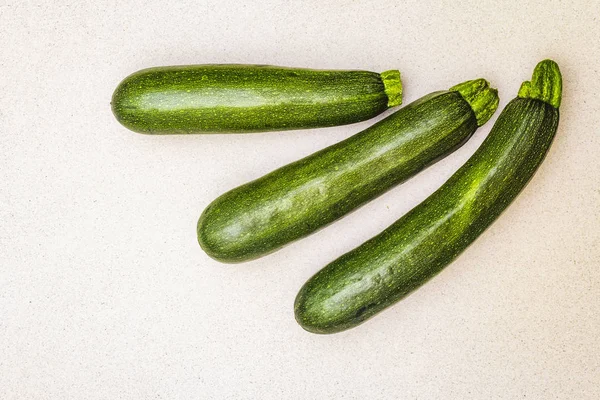Bright green zucchini — Stock Photo, Image