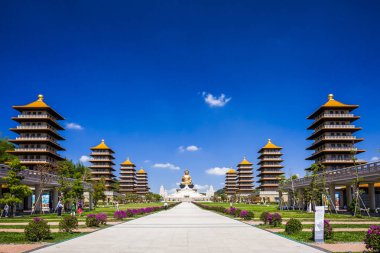 Fo Guang Shan Buda Müzesi Kaohsiung, Tayvan.