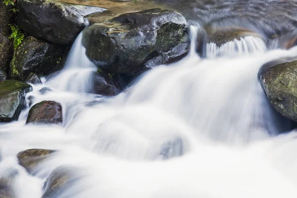 Closeup Waterfall Natural Background — Stock Photo, Image