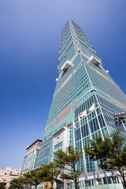 Taipei 101 gökdeleni Taipei, TAIWAN.