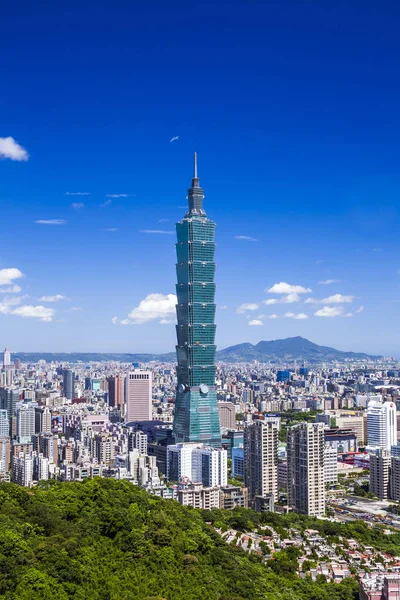 Taipei 101 gökdeleni Taipei, TAIWAN.