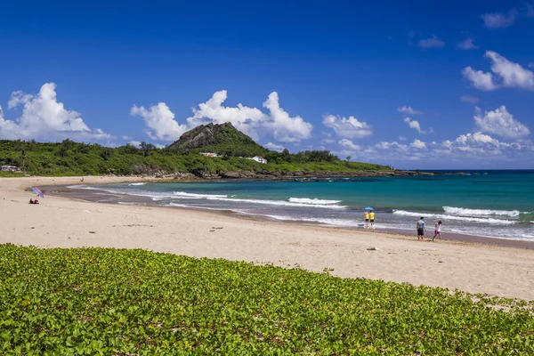 Ola Mar Con Playa Taiwan Sur — Foto de Stock