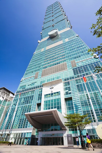 Taipei 101 gökdeleni Taipei, TAIWAN.