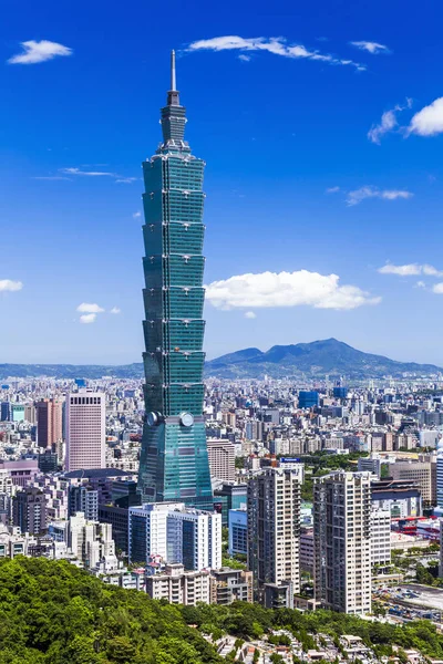 Taipei 101 Gökdeleni Taipei Taiwan — Stok fotoğraf