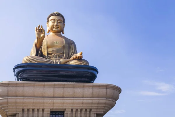 Estátua Buda Gigante Guang Shan Kaohsiung Taiwan — Fotografia de Stock