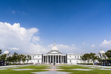 Tainan, Tayvan 'daki Chimei Müzesi' nin binası..  
