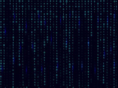 Matris arka plan. Vektör çizim kartı veya poster için