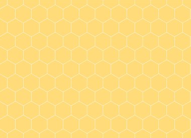 Petek dikişsiz arka plan. Poster için vektör çizimi