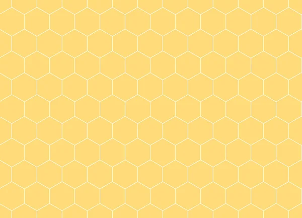Honeycomb bez szwu tła. Ilustracja wektorowa dla plakatu — Wektor stockowy