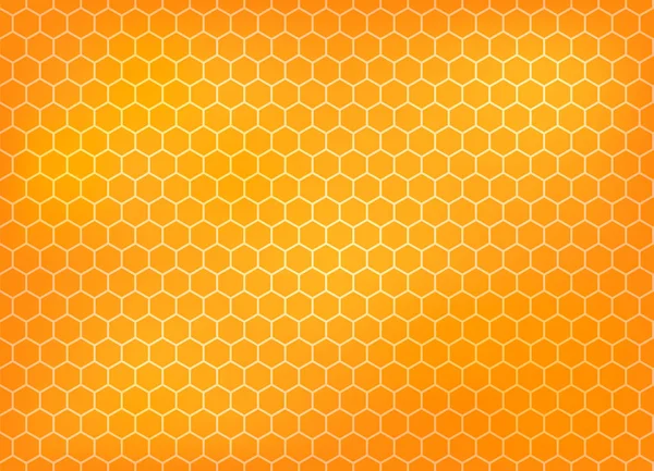 Honeycomb fundo sem costura. Ilustração vetorial . — Vetor de Stock