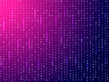 Matris arka planı. Sancak, kart veya poster için vektör illüstrasyonu