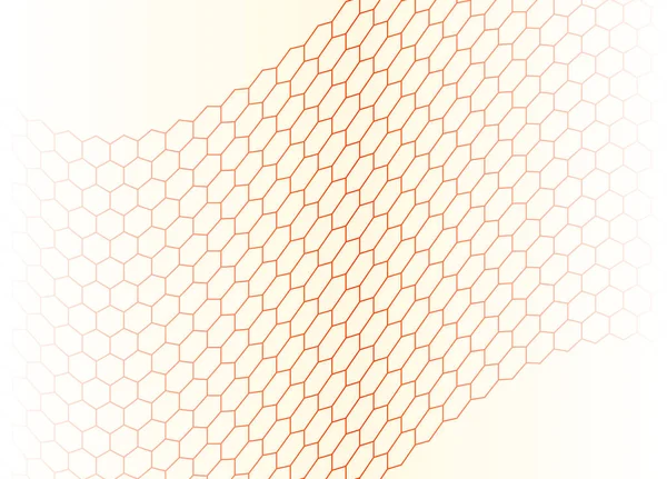 Honeycomb fundo sem costura. Ilustração vetorial . — Vetor de Stock