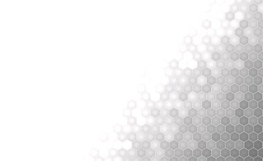 Bal peteği gri soyut arkaplan. Poster veya afiş için vektör stok illüstrasyonu