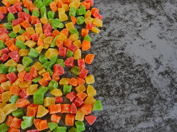 Разноцветные Сладкие Конфеты Здоровые Сладости — стоковое фото