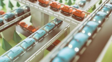 Trafikten kaynaklanan hava kirliliği -- 3B Hazırlama