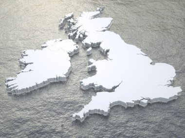 Birleşik Krallık 'ın Avrupa Birliği' nden çekilmesi. Çitsiz Brexit konsepti