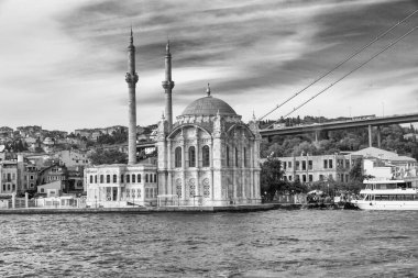 Ortakoy Mosque, Istambul, Turkey. clipart