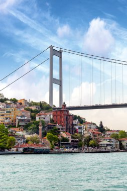 Boğaziçi Köprüsü, İstanbul Özel görünümü.