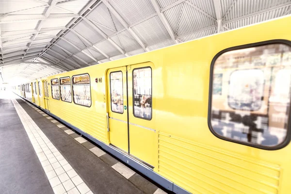 Train Gare Métro Berlin — Photo