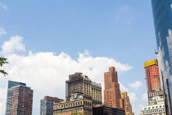 뉴욕의 건물과 — 스톡 사진